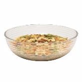 Cambro, Camwear Round Bowl, Ribbed, 10" dia., 3.20 qt, Clear, Polycarbonate
