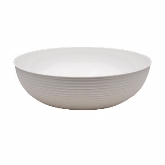 Cambro, Camwear Round Bowl, Ribbed, 6" dia., 18.80 oz, White, Polycarbonate