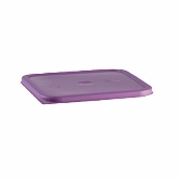 Cambro, Allergen Safe CamSquare Cover, Purple, Fits 2 and 4 qt Containers