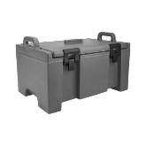 Cambro, 100 Series Food Pan Carrier, Top Loading, Holds Pans up to 8" Deep, Granite Gray