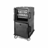 Cambro, Ultra Camcart Food Pan Carrier, Front Loading, Holds 1/2 Long & Full Size Pans, 120 qt, Black