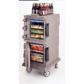 Cambro, Ultra Camcart Food Pan Carrier, Front Loading, Approx. Cap. 45 qt, Granite Sand,