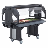 Cambro, Versa Food Bars Serving Buffet, Black, 60" x 27" w/ Optional