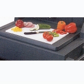 Cambro Cutting Board, 13 1/8" x 21", White Polyethylene, for Vending Carts