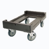 Cambro Camdolly, 16 7/16" D x 24 3/8" L x 10 3/8" H, Load capacity 300 lbs, Coffee Beige