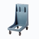 Cambro Camdolly w/ Handle, 19 3/4" D x 33 1/8" L x 36 1/4" H, Load capacity 350 lbs, Dark Brown