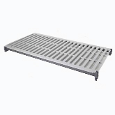 Cambro, Camshelving Elements Shelf Plate Kit, Brushed Graphite, 18" W x 72" L