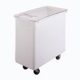 Cambro, Ingredient Bin, 34 gallon, White, Mobile, w/Sliding Cover