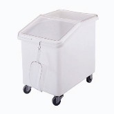 Cambro, Ingredient Bin, Mobile, 37 gallon Capacity, White w/Clear Cover