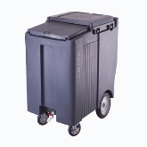 Cambro, Tall Ice Caddy, Mobile, 39 1/2" H, 200 lb capacity, 2 Swivel Casters, Dark Brown