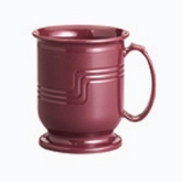 Cambro, Mug, Shoreline Collection, Cranberry, Plastic, w/Handle, 8 oz