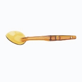 Cambro, Solid Deli Spoon, 13", Beige, Polycarbonate, Notched Back