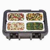 Cambro, Camcarrier Ultra Pancarrier, Top Loading, Holds Pans up to 4" Deep, Slate