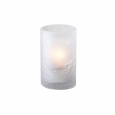 Sterno Products, Votive Lamp, Glass, Crackle Finish, 3 1/2" x 2 1/4"