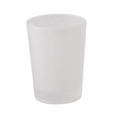 Sterno Products Votive Glass 3" H x 2 3/8" D, Tall Frost