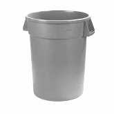 Carlisle Bronco Waste Container, 20 gallon, Round, Gray
