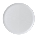 Cardinal, Organic Flat Plate, 12 1/2", Round, Dudson, Organic White