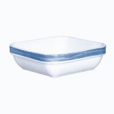 Arcoroc Brush Blue Jean 8 oz Square Dish by Arc Cardinal