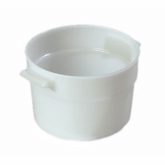 Carlisle, Bain Marie Container, 2 qt, 4.44" Deep, White