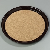Carlisle Serving Tray, Round, 16" dia., ABS w/ Cork Surface