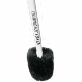 Carlisle, Floor Drain Brush Head, Flo-Pac, Black, Without Handle, 4" dia.