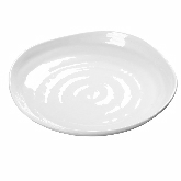 Carlisle Dinner Plate, Ceamine, 9", Square, White