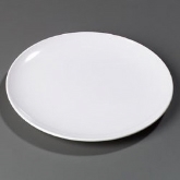 Carlisle, Buffet/Pizza Coupe Plate, Epicure, White, Melamine, 12"