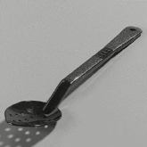 Carlisle, Heat Resistant Perforated Serving Spoon, 13", Black, Polysulfone