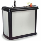 Carlisle Maximizer Portable Bar, w/ Cover, 22", S/S