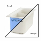 Carlisle, Coolcheck 1/3 Size Food Pan, 3.40 qt, 6" Deep, Coldmaster, Plastic