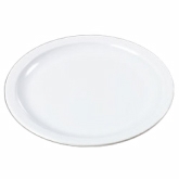 Carlisle Kingline Dinner Plate, 10", White