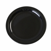 Carlisle Kingline Sandwich Plate, 7 1/4", Black