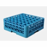Carlisle, OptiClean Newave Dishwasher Glass Rack, Blue, 36 Compart., w/2 Extenders