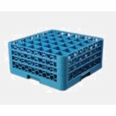 Carlisle, OptiClean Newave Dishwasher Glass Rack, Blue, 36 Compart., w/3 Extenders