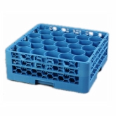 Carlisle, OptiClean Newave Dishwasher Glass Rack, Blue, 30 Compart. w/2 Extenders