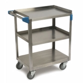 Carlisle, Utility Cart, 300 lb Capacity, 18/10 S/S, 24" x 15 1/2" x 36"