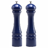 Chef Specialties, Salt & Pepper Mill Set, 10", Cobalt, Autumn Hues
