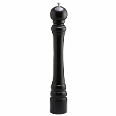 Chef Specialties Monarch Pepper Mill, Ebony Finish, S/S Grinding Mechanism