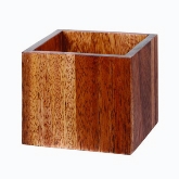 Churchill China, Small Buffet Cube, Alchemy Buffet, 4 3/4", Wood