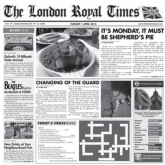 G.E.T., London Royal Times Tissue Liners, 12" x 12"