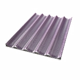 Chicago Metallic, French Bread Pan, 17 3/4" x 25 3/4", Purple, Allergen Safe