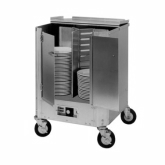 Cres Cor Dish Dolly, Heated, 180 Plate capacity