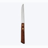 Oneida Hospitality Steak Knife, Econoline, 8", Wooden Handle