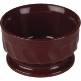 Dinex, Pedestal Base Bowl, Turnbury, Cranberry, 9 oz