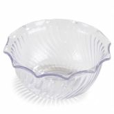 Dinex, Tulip Bowl, SAN Plastic, Clear, 8 oz