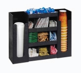 Dispense-Rite, Six Section Cup, Lid and Condiment Organizer