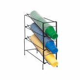 Dispense-Rite Cup Dispenser, Wire Rack, Adjustable, 3 Sections