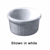 Diversified Ceramics, Ramekin, Fluted, Ultra White, 5 oz