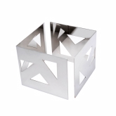 Eastern Tabletop, Riser, Lexus, S/S, "L" Shaped, 5" H