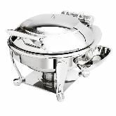 Eastern Tabletop, Freedom Stand Square Induction Chafer, 6 qt, Crown, w/Hinged Lid, 18/10 S/S